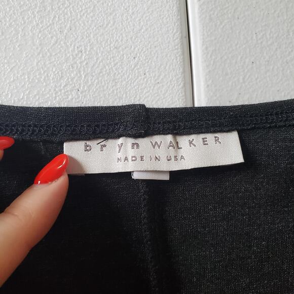 Bryn Walker Tunic Dress Womens Medium Long Sleeve High Low Made in USA Italian - Picture 3 of 8